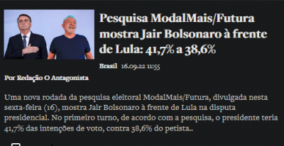 Antagonista - ModalMais-Futura - Bolsonaro à frente de Lula, 41,7% a 38,6%.png