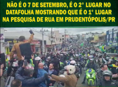 Pesquisa Verdadeira DataPovo - Bolsonaro em Prudentópolis-PR (16-09-2022) - Multidão 1.jpg